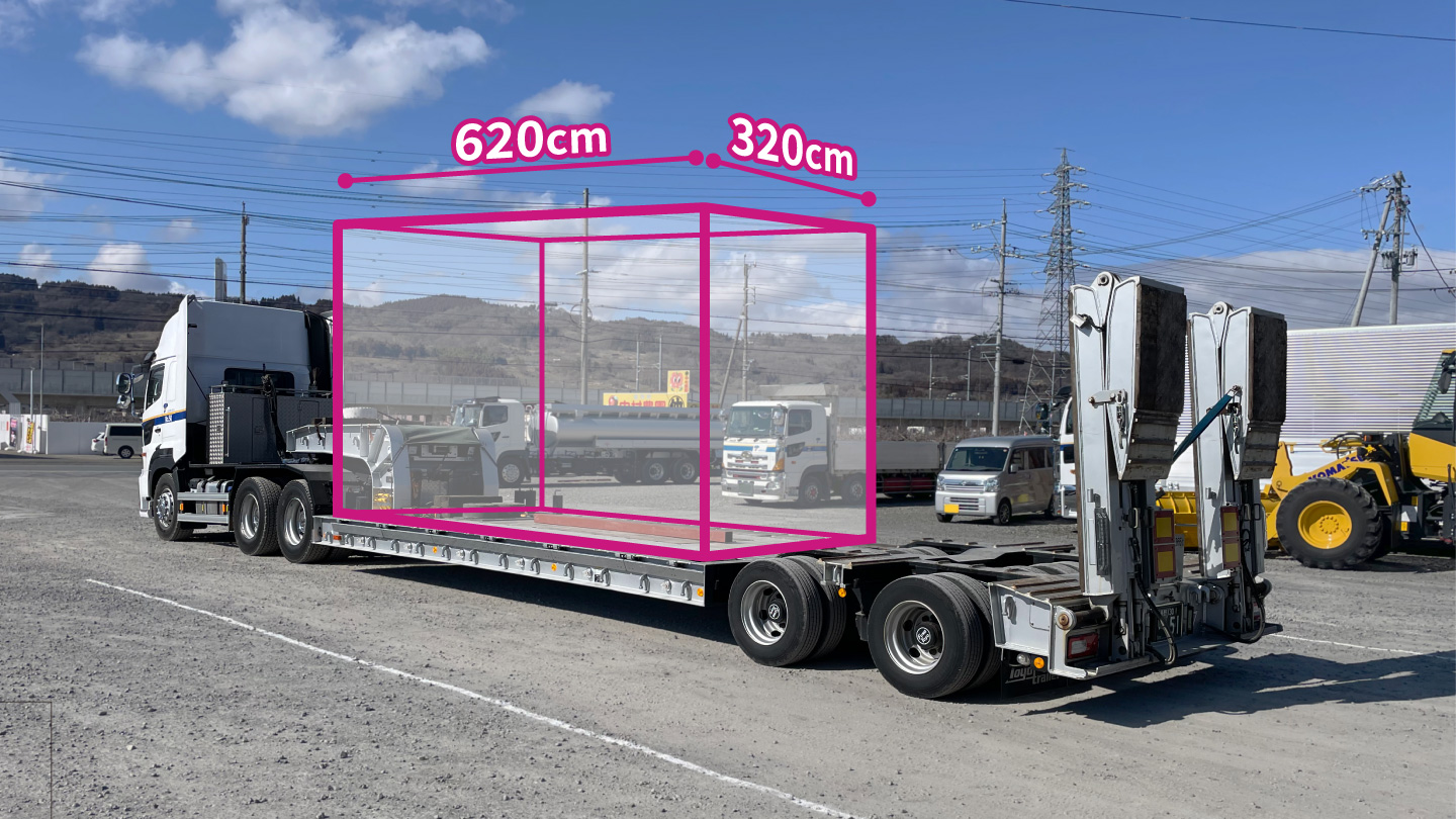 トレーラー 積載イメージ