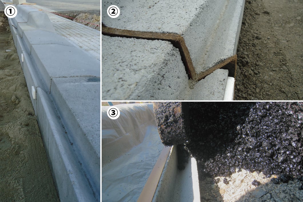 防草ブロック　施工で気を付ける事